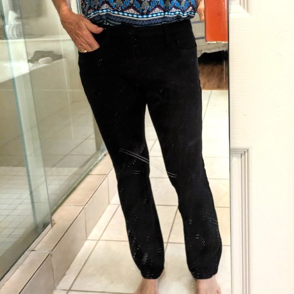 Loft black women’s slacks pants sz 6 or XS - Picture 2 of 11